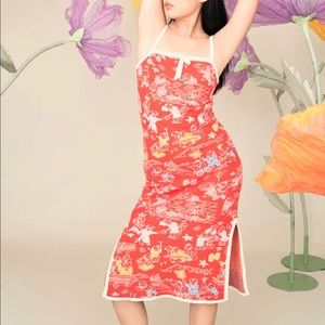 yan tan knit dress